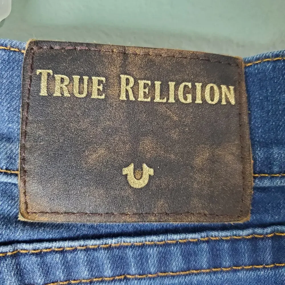 True Religion Men's Rocco Relaxed Skinny Jeans Size 40